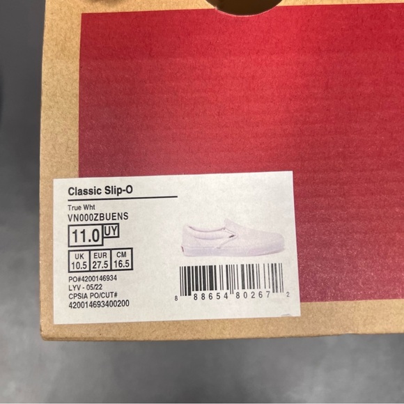 Vans Classic “Elvis” Youth Slip On Size 11 - Picture 15 of 15